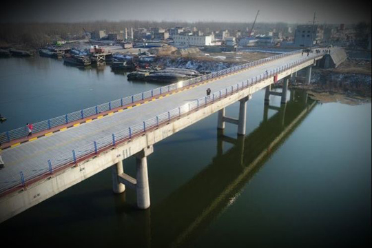 一橋飛架南北，舊貌換新顏–渦陽縣高爐大橋危橋改造紀(jì)實(shí)